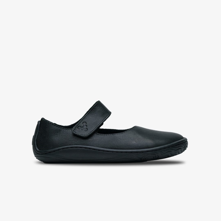 addis_wyn_kids_vivobarefoot_obsidian.jpg Addis Wyn Kids Vivobarefoot Obsidian - Image 1