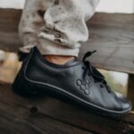 Vivobarefoot Black Addis School Juniors - Image 8